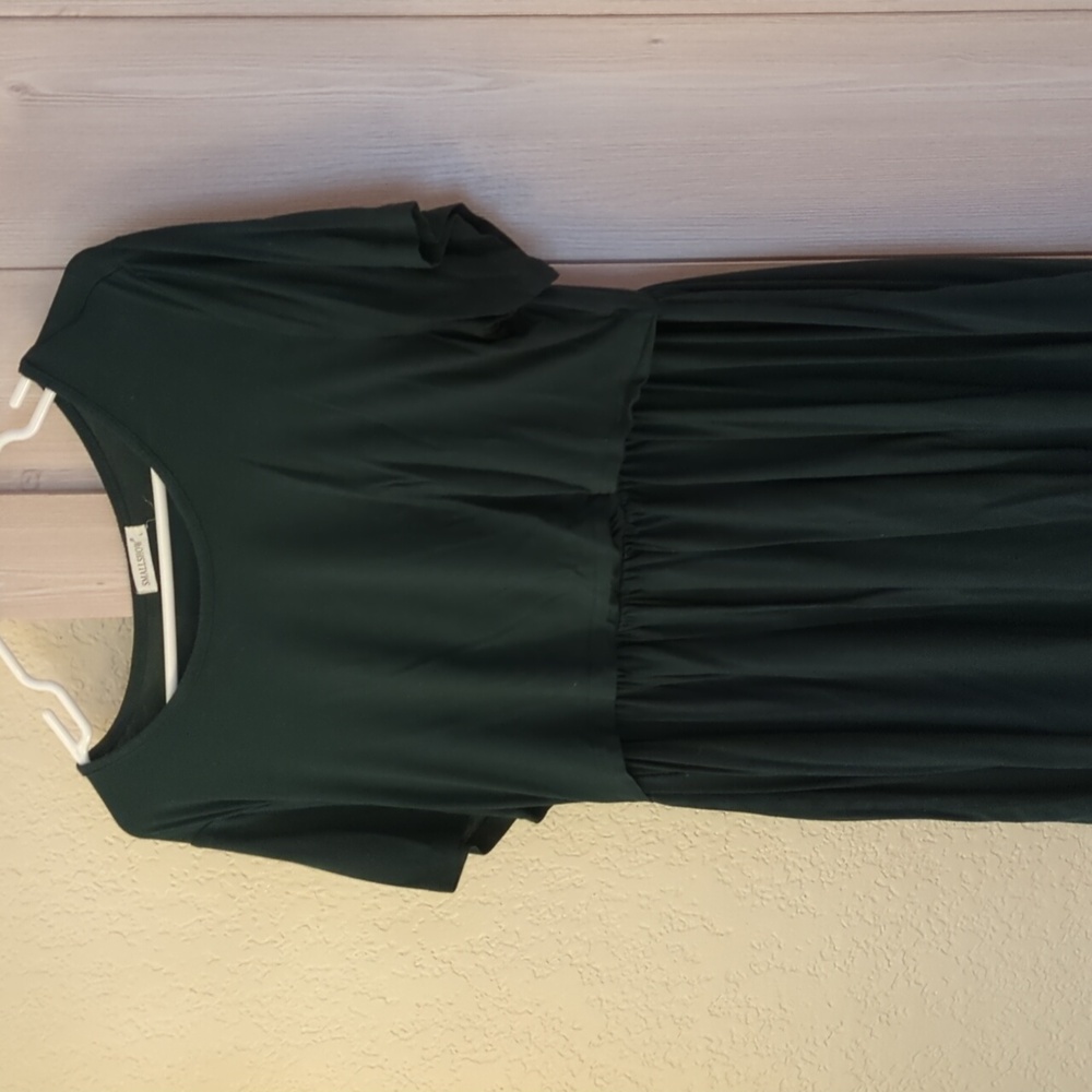 Deep Green Nursing Top